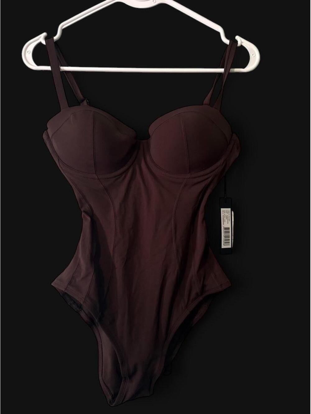 TA3 chocolate lushy one piece size XS swimwear nwt